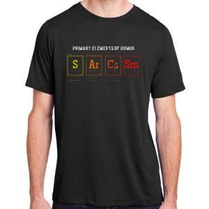 Periodic Table Chemist Puns Gift Witty Smart Sarcasm Adult ChromaSoft Performance T-Shirt