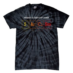 Periodic Table Chemist Puns Gift Witty Smart Sarcasm Tie-Dye T-Shirt