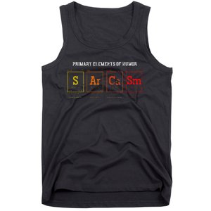 Periodic Table Chemist Puns Gift Witty Smart Sarcasm Tank Top