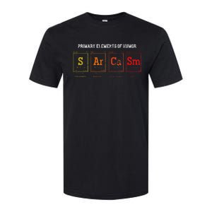 Periodic Table Chemist Puns Gift Witty Smart Sarcasm Softstyle CVC T-Shirt