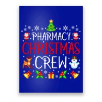 Pharmacy Tech Christmas Crew Matching Xmas Pharmacist Gift Poster