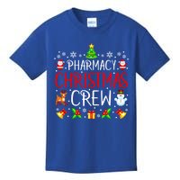 Pharmacy Tech Christmas Crew Matching Xmas Pharmacist Gift Kids T-Shirt