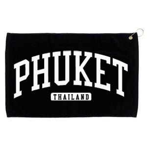 Phuket Thailand College University Style Grommeted Golf Towel