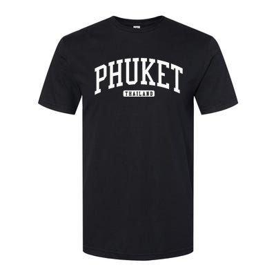 Phuket Thailand College University Style Softstyle CVC T-Shirt