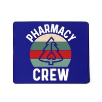 Pharmacy Tech Christmas Gift Retro Pharmacy Crew Pharmacist Gift Mousepad