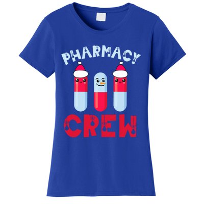 Pharmacy Tech Christmas Cool Gift Christmas Crew Pharmacy Team Funny Gift Women's T-Shirt