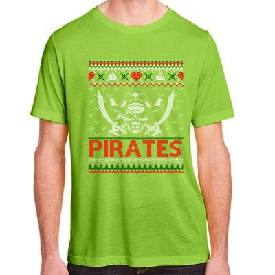 Pirates Themed Christmas Ugly Xmas Meaningful Gift Adult ChromaSoft Performance T-Shirt