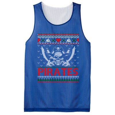 Pirates Themed Christmas Ugly Xmas Meaningful Gift Mesh Reversible Basketball Jersey Tank