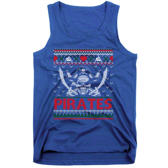 Pirates Themed Christmas Ugly Xmas Meaningful Gift Tank Top