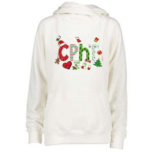 Pharmacy Technician Christmas Gift Cpht Xmas Pajama Meaningful Gift Womens Funnel Neck Pullover Hood