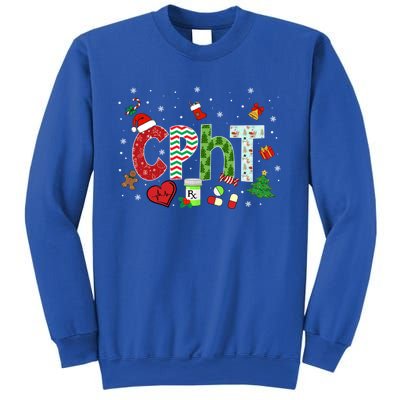 Pharmacy Technician Christmas Gift Cpht Xmas Pajama Meaningful Gift Sweatshirt