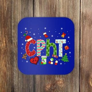 Pharmacy Technician Christmas Gift Cpht Xmas Pajama Meaningful Gift Coaster