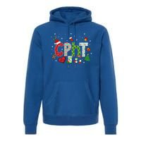 Pharmacy Technician Christmas Gift Cpht Xmas Pajama Meaningful Gift Premium Hoodie