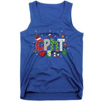 Pharmacy Technician Christmas Gift Cpht Xmas Pajama Meaningful Gift Tank Top