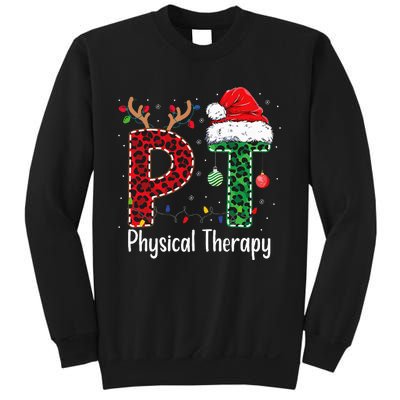 Physical Therapy Christmas santa hat xmas Sweatshirt