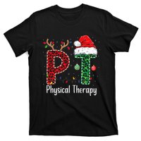 Physical Therapy Christmas santa hat xmas T-Shirt