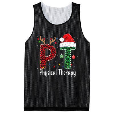 Physical Therapy Christmas santa hat xmas Mesh Reversible Basketball Jersey Tank