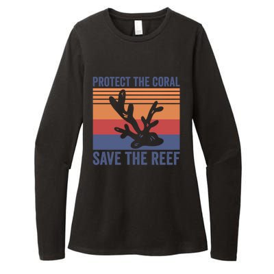 Protect The Coral Save The Reef Great Gift Womens CVC Long Sleeve Shirt