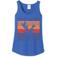 Protect The Coral Save The Reef Great Gift Ladies Essential Tank