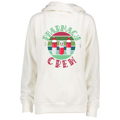 Pharmacy Technician Christmas Funny Gift Pharmacy Crew Pharmacist Gift Womens Funnel Neck Pullover Hood