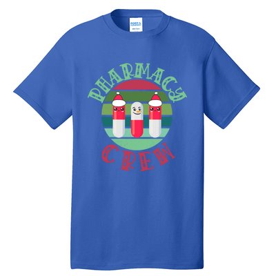 Pharmacy Technician Christmas Funny Gift Pharmacy Crew Pharmacist Gift Tall T-Shirt