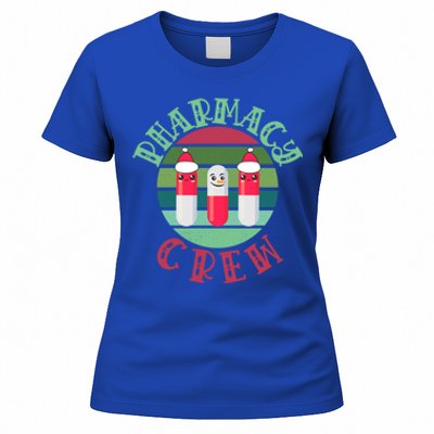 Pharmacy Technician Christmas Funny Gift Pharmacy Crew Pharmacist Gift Women's T-Shirt