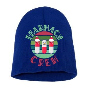 Pharmacy Technician Christmas Funny Gift Pharmacy Crew Pharmacist Gift Short Acrylic Beanie