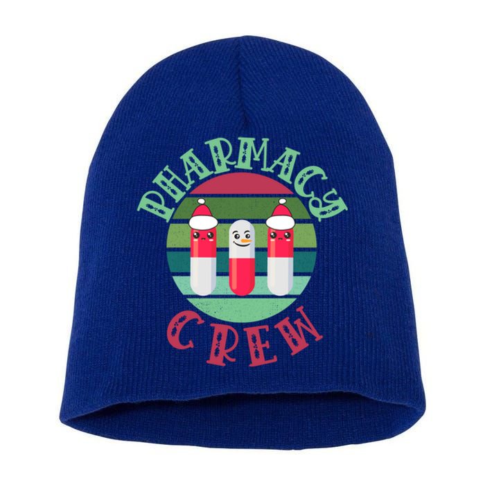 Pharmacy Technician Christmas Funny Gift Pharmacy Crew Pharmacist Gift Short Acrylic Beanie