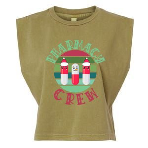 Pharmacy Technician Christmas Funny Gift Pharmacy Crew Pharmacist Gift Garment-Dyed Women's Muscle Tee