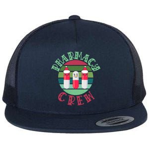 Pharmacy Technician Christmas Funny Gift Pharmacy Crew Pharmacist Gift Flat Bill Trucker Hat