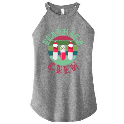 Pharmacy Technician Christmas Funny Gift Pharmacy Crew Pharmacist Gift Women's Perfect Tri Rocker Tank