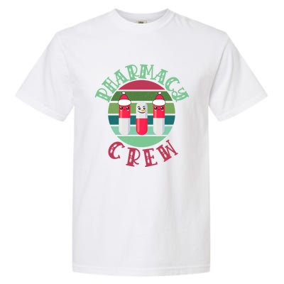 Pharmacy Technician Christmas Funny Gift Pharmacy Crew Pharmacist Gift Garment-Dyed Heavyweight T-Shirt