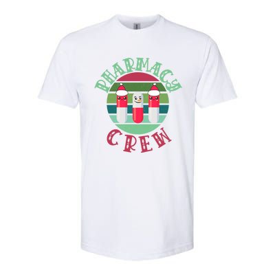 Pharmacy Technician Christmas Funny Gift Pharmacy Crew Pharmacist Gift Softstyle CVC T-Shirt