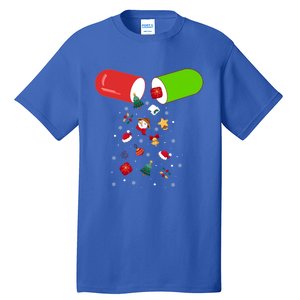 Pharmacy Tech Cpht Merry Christmas Pharmacist Xmas Holiday Gift Tall T-Shirt