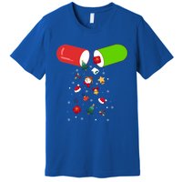 Pharmacy Tech Cpht Merry Christmas Pharmacist Xmas Holiday Gift Premium T-Shirt