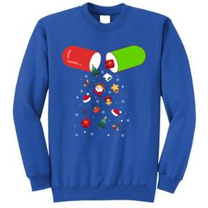 Pharmacy Tech Cpht Merry Christmas Pharmacist Xmas Holiday Gift Tall Sweatshirt