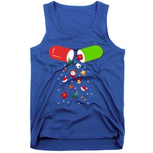 Pharmacy Tech Cpht Merry Christmas Pharmacist Xmas Holiday Gift Tank Top