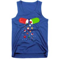 Pharmacy Tech Cpht Merry Christmas Pharmacist Xmas Holiday Gift Tank Top