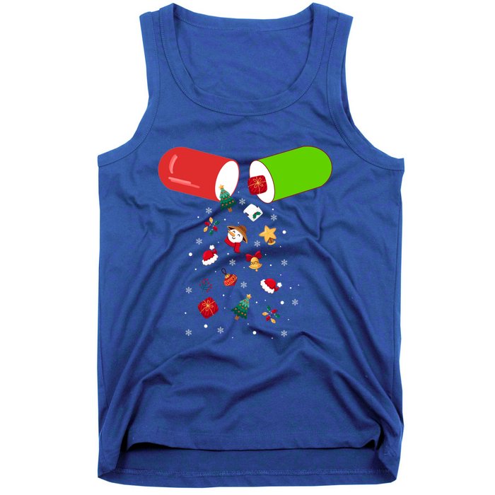 Pharmacy Tech Cpht Merry Christmas Pharmacist Xmas Holiday Gift Tank Top