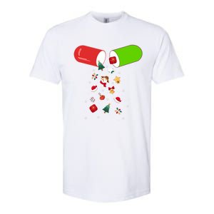 Pharmacy Tech Cpht Merry Christmas Pharmacist Xmas Holiday Gift Softstyle CVC T-Shirt