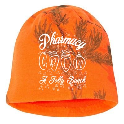 Pharmacy Technician Christmas Funny Gift Pharmacist Crew Jolly Gift Kati - Camo Knit Beanie