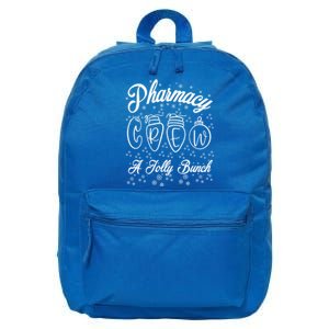 Pharmacy Technician Christmas Funny Gift Pharmacist Crew Jolly Gift 16 in Basic Backpack