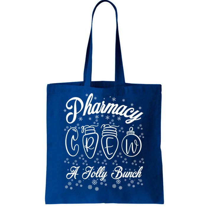 Pharmacy Technician Christmas Funny Gift Pharmacist Crew Jolly Gift Tote Bag