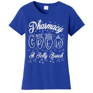 Pharmacy Technician Christmas Funny Gift Pharmacist Crew Jolly Gift Women's T-Shirt