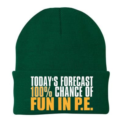 Pe Teacher Cool Educator School Physical Education Knit Cap Winter Beanie