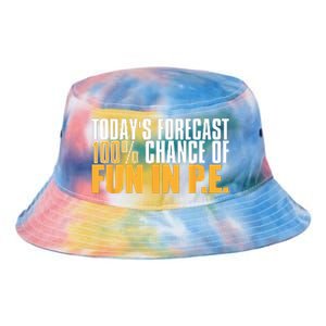 Pe Teacher Cool Educator School Physical Education Tie Dye Newport Bucket Hat