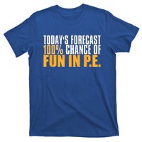 Pe Teacher Cool Educator School Physical Education T-Shirt