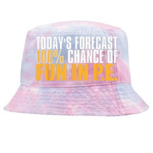 Pe Teacher Cool Educator School Physical Education Tie-Dyed Bucket Hat