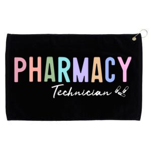 Pharmacy Technician Certified Pharm Tech Funny Gift Grommeted Golf Towel