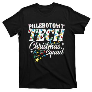 Phlebotomy Tech Christmas Squad Phlebotomist Technologist T-Shirt